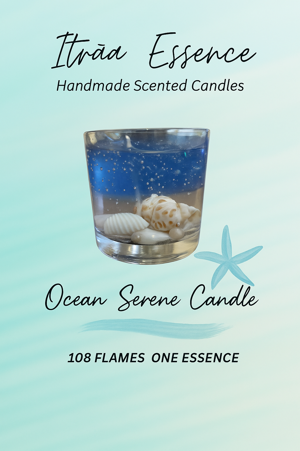 Ocean Serene Candle - Itrāa Essence