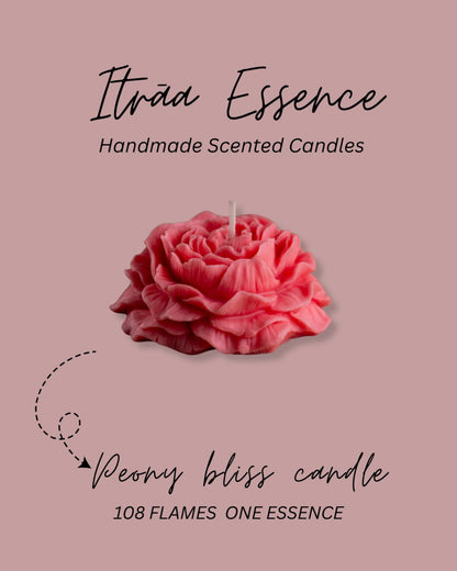 Peony Bliss Candle - Itrāa Essence
