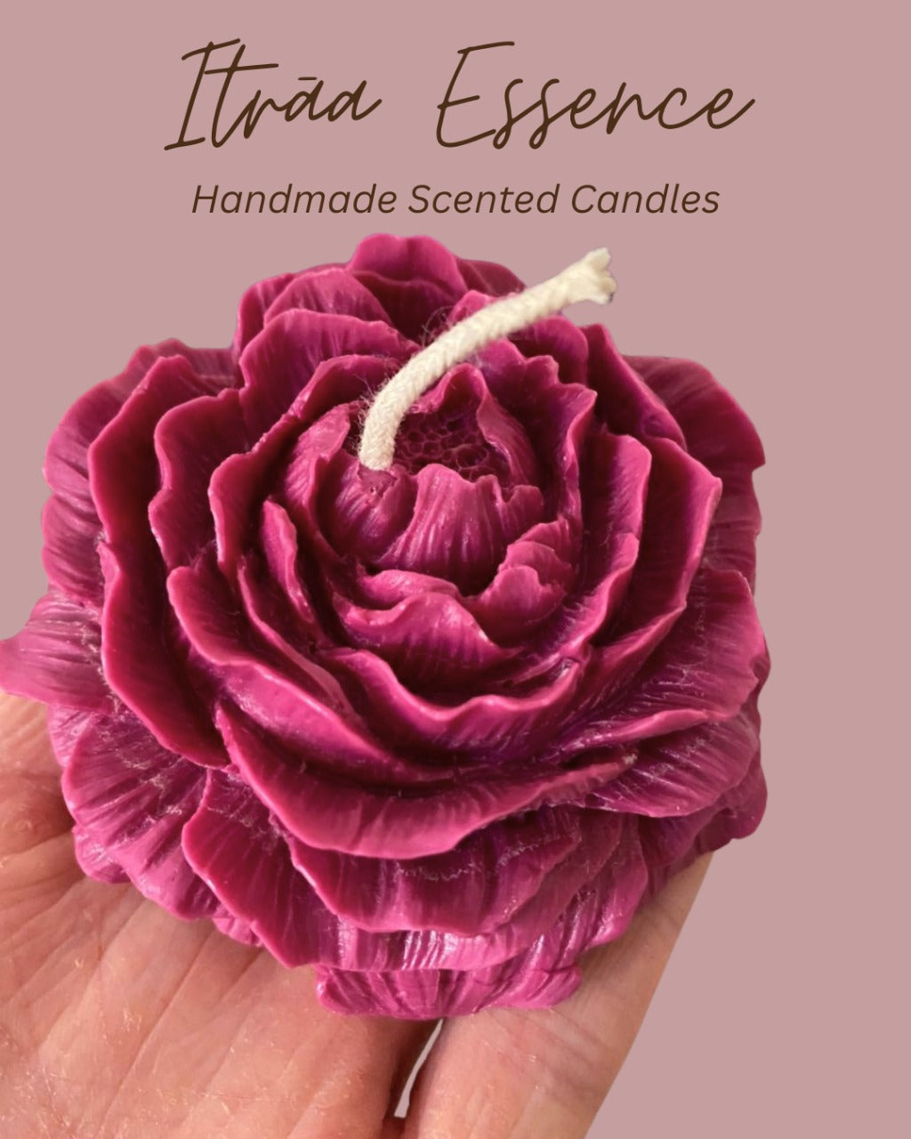 Peony Bliss Candle - Itrāa Essence
