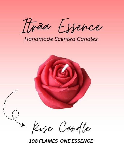 Rose Bliss Candle - Itrāa Essence