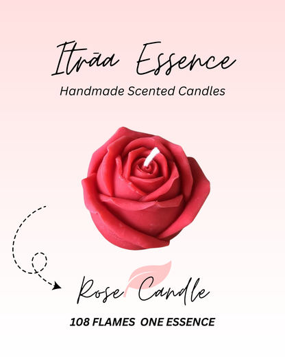 Rose Bliss Candle - Itrāa Essence