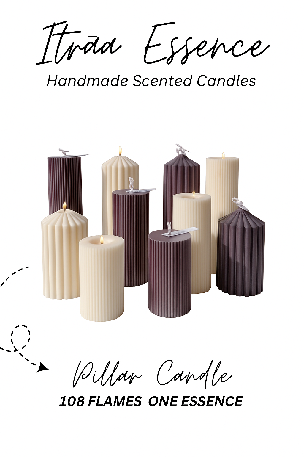 Pillar Candles - Itrāa Essence